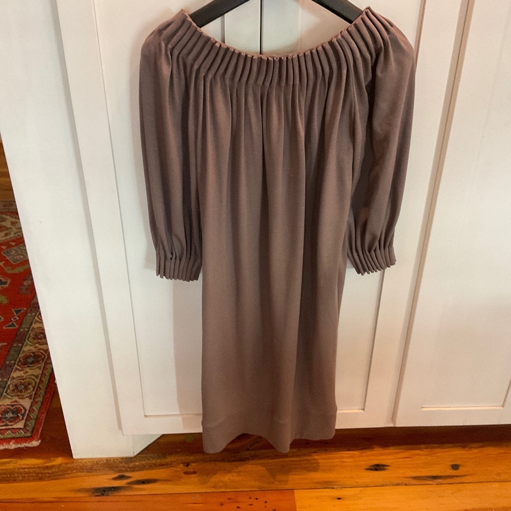 BCBG Dress XS Cotton Collar Detail